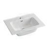 610X465X175Mm O Shape Ceramic Top For Bathroom Vanity Single Bowl 1 Or 3 Tap Holes Available Gloss