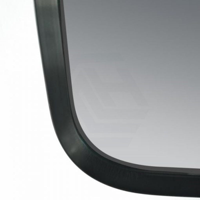 610X810Mm Led Mirror Black Framed Rectangle Backlit
