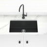 Granite Kitchen Sink Single Bowl 635mm Black