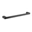Rosa 610/750Mm Single Towel Rail Matt Black Rails