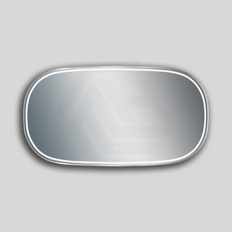 650/1200/1600mm Led Mirror Silver Framed Oval Front Light 1200X650mm