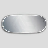 650/1200/1600mm Led Mirror Silver Framed Oval Front Light 1600X650mm