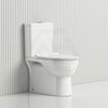 650X380X840Mm Rimless Flushing Ceramic White Wall Faced Toilet Suite Soft Seat Wels Watermark Bottom