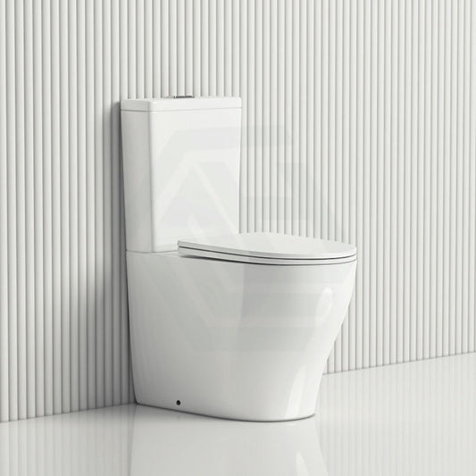 660X385X870Mm Zeus Toilet Suite Rimless Tornado For Bathroom Suites