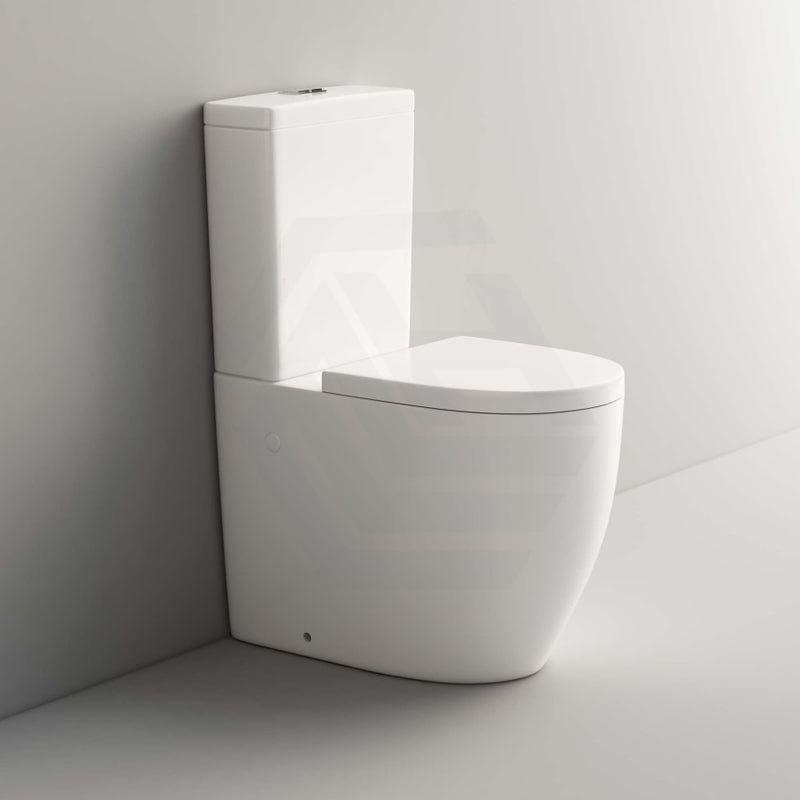 660X390X885Mm Elvera Tornado Ambulant Toilet Suite Ceramic Back To Wall Back/left And Right Bottom