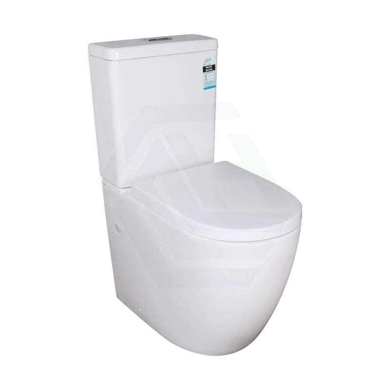 660X390X885Mm Elvera Tornado Ambulant Toilet Suite Ceramic Back To Wall Back/left And Right Bottom