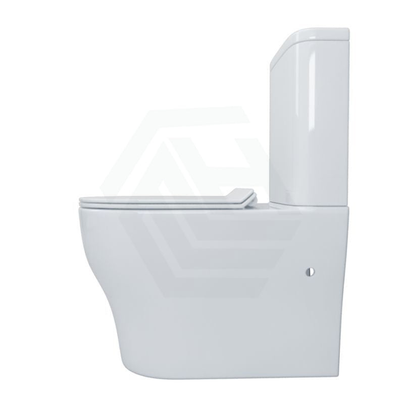 665X360X840Mm Tornado Silent High End Back To Wall Ceramic Toilet Suite