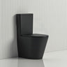 670X360X850Mm Bathroom Rimless Matt Black Toilet Suite Comfort Height Back To Wall Suites