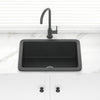 677X477X250Mm Matt Black Camden Fireclay Kitchen/Laundry Sink Single Bowl Top/Under Mount Kitchen
