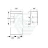 2-Drawer 1-Door 750/900/1200Mm Freestanding Bathroom Vanity Kickboard Single Multi-Colour Cabinet