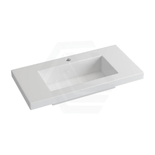 750X370X140Mm Narrow Poly Top For Bathroom Vanity Single Bowl 1 Tap Hole Tops