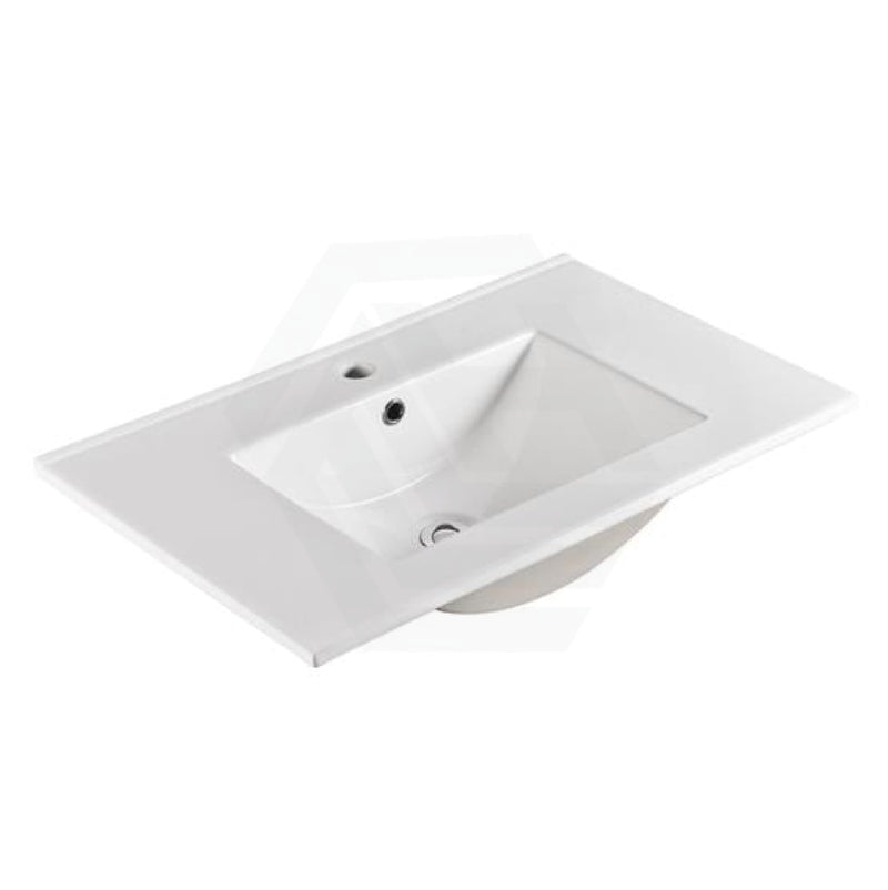 760X370X170Mm Ceramic Top For Bathroom Vanity Single Bowl 1 Tap Hole Overflow Hole Narrow Ceramic