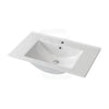 760X465X175Mm Ceramic Top For Bathroom Vanity Single Bowl 1 Or 3 Tap Holes Available Gloss White