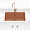 Stainless Steel Kitchen Sink 762mm Rose Gold