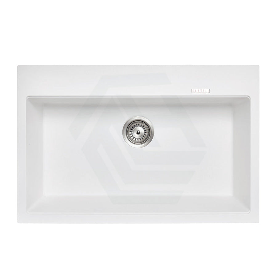 780X510X220mm Carysil White Single Bowl Granite Stone Kitchen Laundry Sink Top/ Under Mount Products