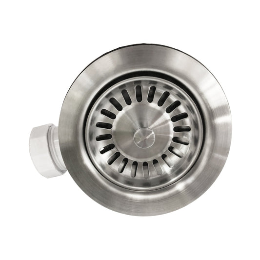 80/114Mm Kitchen Sink Strainer Waste With Overflow Stainless Steel 304 Products