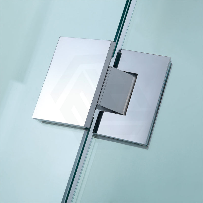800-1150Mm Diamond Shape Shower Screen Hinge Door Chrome / Matt Black Brushed Nickel Gold Gunmetal