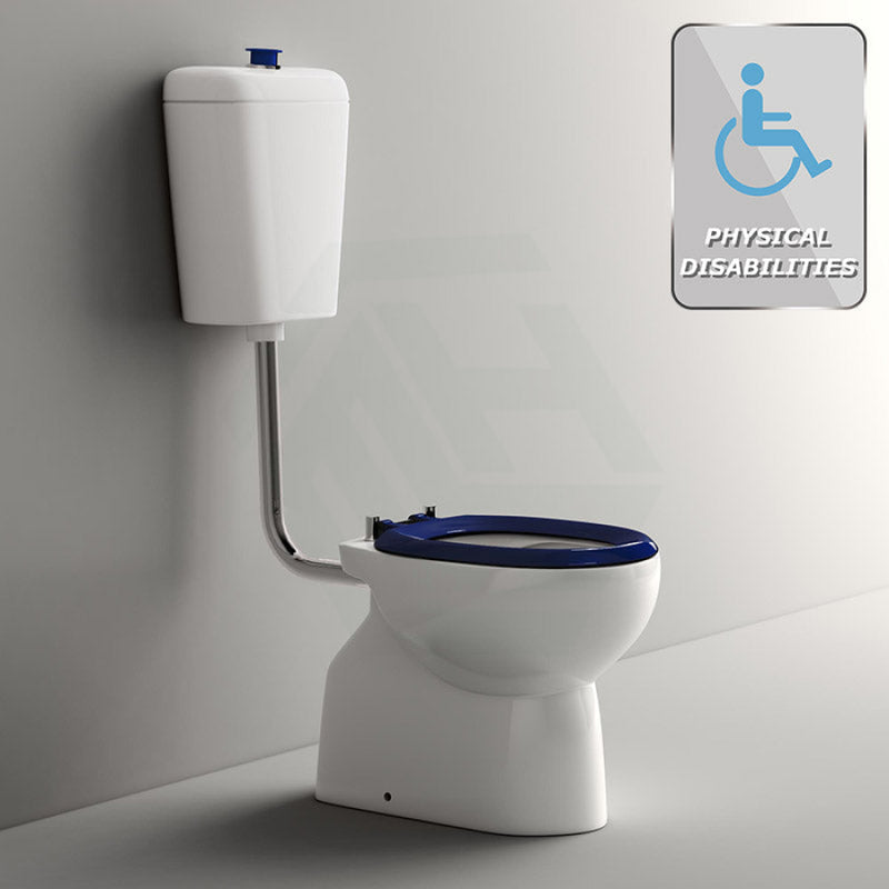 Ceramic Special Care Toilet Suite Box Rim 820mm White