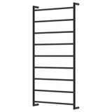 Fienza Kaya Heated Towel Rail 600Mm 4/6/9 Bars Matt Black Rails