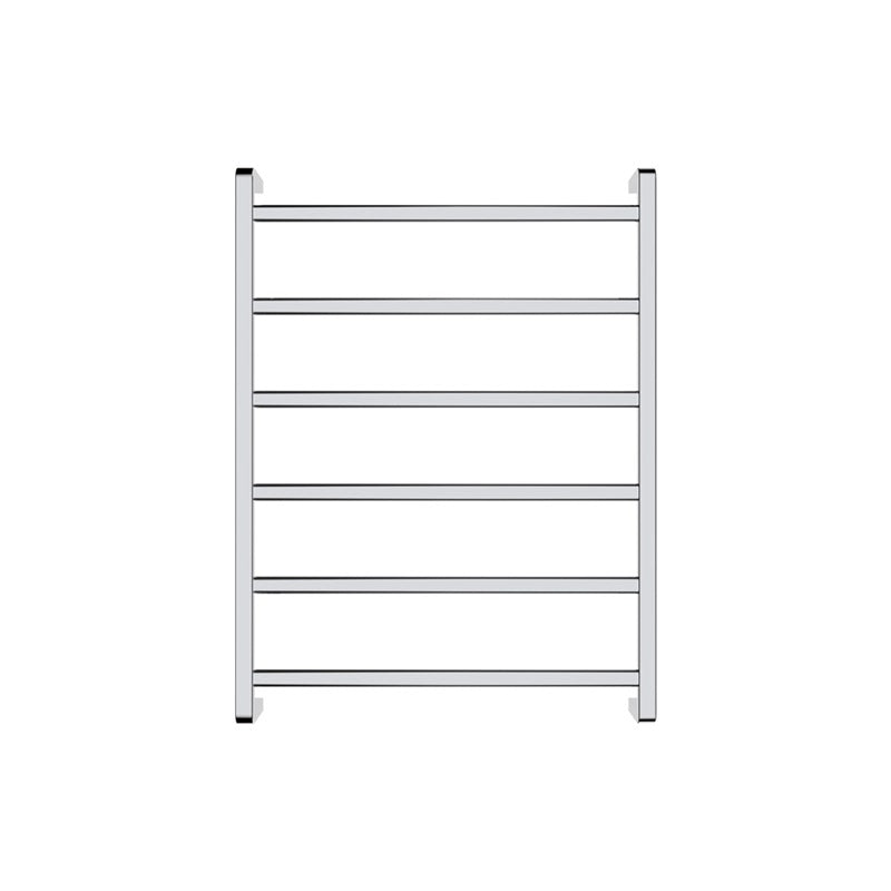 Fienza Koko/Tono Heated Towel Rail 600mm, 4/6/9 Square Bars, Chrome