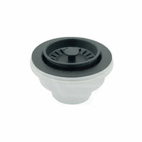 90/114Mm Matt Black Kitchen Sink Strainer Waste Assembly Wastes