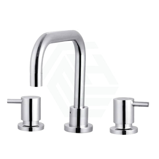 90 Degree Swivel Basin Tap Set Chrome Brass Zinc Alloy For Bathroom Bath/Basin Sets