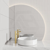 900/1200/1500Mm Roman Corner Led Mirror Sensor Touch Frameless Fan Shaped Fan-Shaped Led Mirrors