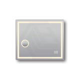 900/1200mm Led Mirror Rectangle Bluetooth Magnifier