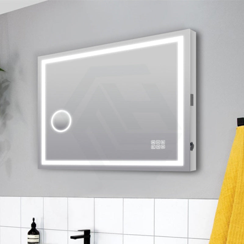 900/1200mm Led Mirror Rectangle Bluetooth Magnifier