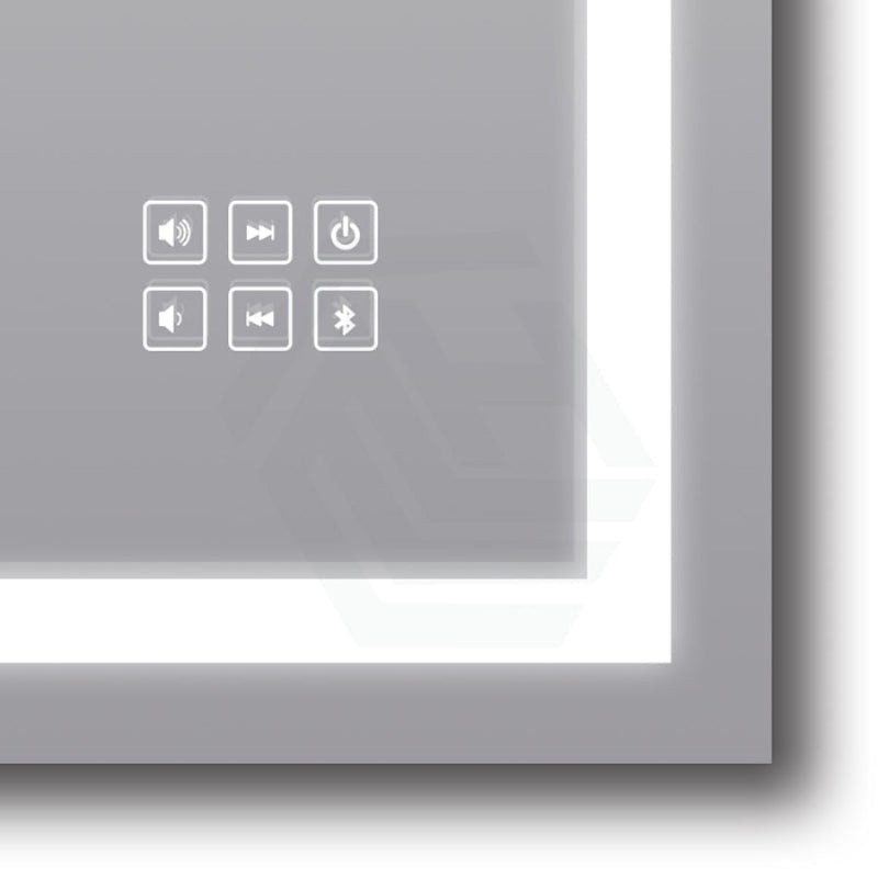 900/1200mm Led Mirror Rectangle Bluetooth Magnifier