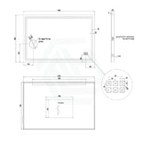 900/1200mm Led Mirror Rectangle Bluetooth Magnifier Led Mirrors