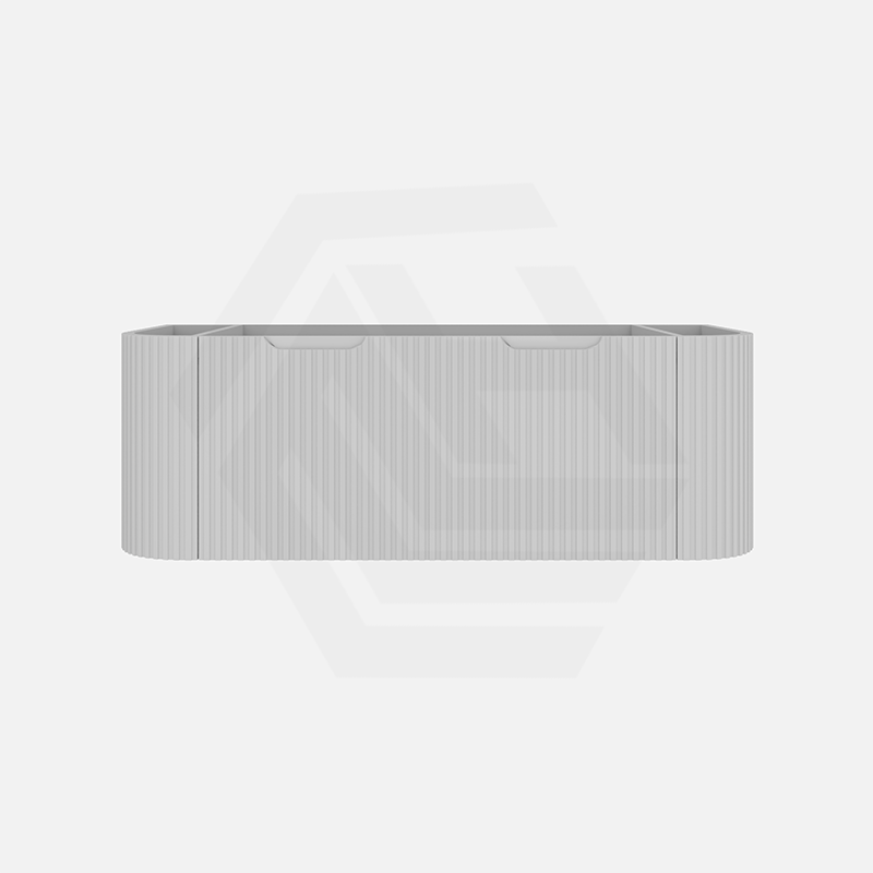 750-1500Mm Bergen Wall Hung Vanity Matt Black Pvc Coating Mdf Board Bathroom Cabinet Vanities