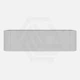 750-1500mm Bergen Wall Hung Vanity MDF Board Fluted Bathroom Cabinet 3 Colours Available