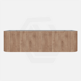 750-1500mm Bergen Wall Hung Vanity MDF Board Fluted Bathroom Cabinet 3 Colours Available