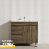 600-1500mm Freestanding Bathroom Vanity Dark Oak Cabinet Only