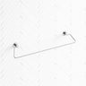 Zevi 600mm Self Adhesive Chrome Single Towel Rail Stainless Steel 304 Wall Mounted Drill Free Rails