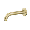 G#3(Gold) IKON Soko Wall Spout Brushed Gold 60mm Cover Plate