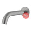 N#1(Nickel) Ikon Soko Wall Spout Brushed Nickel 60Mm Cover Plate Spouts