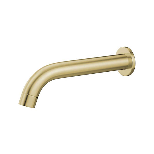 G#3(Gold) IKON Hali Brushed Gold Brass Round Bath Spout 47.5mm Cover Plate