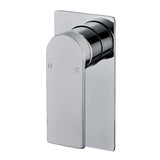 N#1(Nickel) Ruki Solid Brass Brushed Nickel Shower/Bath Wall Mixer Mixers