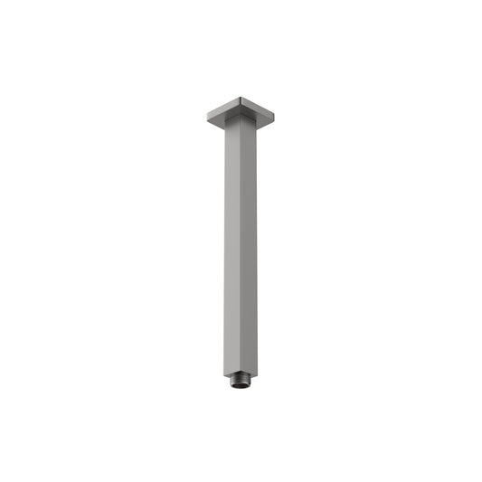 N#1(Nickel) 316mm Square Vertical Ceiling Shower Arm Brushed Nickel
