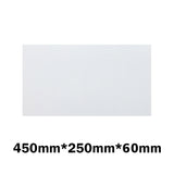 20Mm/40Mm/60Mm Thick Gloss Silk White Stone Top For Above Counter Basins 450-1800Mm 450Mm X 250Mm 