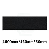 20Mm/40Mm/60Mm Thick Gloss Ink Black Stone Top For Above Counter Basins 450-1800Mm 1500Mm X 460Mm 