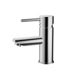 Euro Round Solid Brass Chrome Basin Mixer Tap Vanity Tap