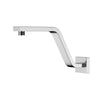 Fienza Square Chrome Fixed Upswept Wall Mounted Shower Arm