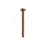 Fienza 300Mm Stainless Steel Round Brushed Copper Ceiling Shower Dropper Arms