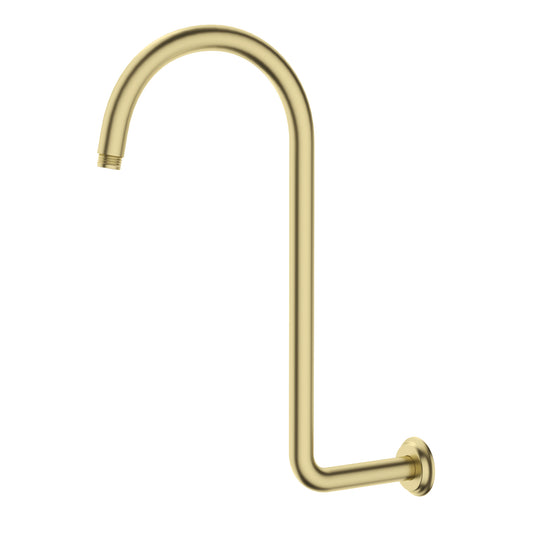 G#2(Gold) Fienza Classical Fixed Urban Brass Swan-Neck Shower Arm