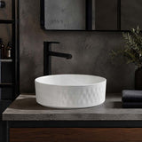 365x365x120mm Aquaperla Round Bathroom Above Counter Basin Ceramic Basin - Colour Available