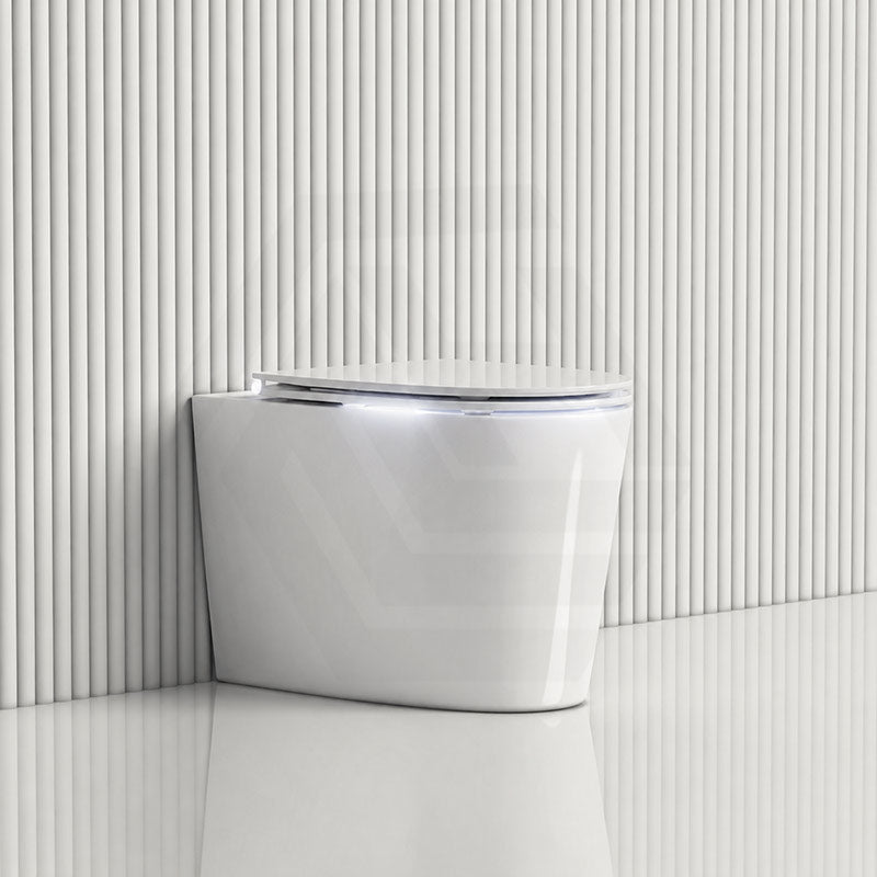 Kohler Grande Vitreous China Rimless Wall Faced Toilet Pan Only 580x370x390mm - Gloss White, Seat Cover Available