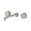 N#3(Nickel) Kohler Components™ Brushed Nickel Wall Mount Oyl Handles With Row Basin Spout